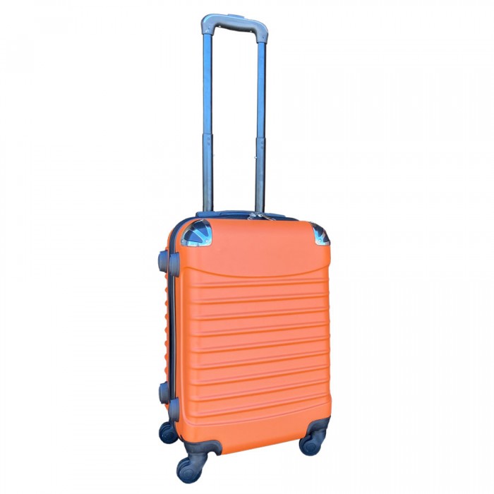 Travelerz handbagage koffer met wielen 39 liter - lichtgewicht - cijferslot - oranje