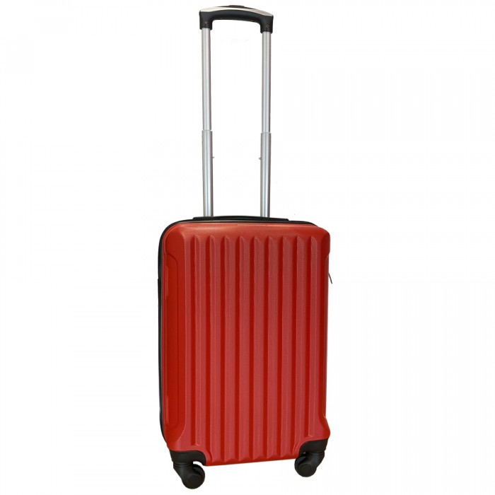 Travelerz handbagage koffer met wielen 39 liter - lichtgewicht - cijferslot - rood (9204)