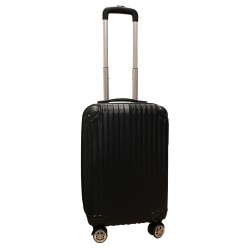 Travelerz handbagage koffer met wielen 39 liter - lichtgewicht - cijferslot - zwart (1627)