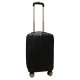 Travelerz handbagage koffer met wielen 39 liter - lichtgewicht - cijferslot - zwart (1627)