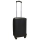 Travelerz kofferset 3 delig met wielen en cijferslot - ABS - zwart (9204)