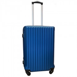 Travelerz reiskoffer met wielen 54 liter - lichtgewicht - cijferslot - blauw (9204)