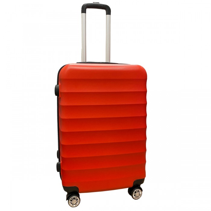 Travelerz reiskoffer met wielen 54 liter - lichtgewicht - cijferslot - rood (1515) Travelerz reiskoffer met wielen 54 liter - lichtgewicht - cijferslot - rood (1515)