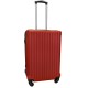 Travelerz kofferset 3 delig met wielen en cijferslot - ABS - rood (9204)