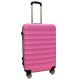 Travelerz reiskoffer met wielen 54 liter - lichtgewicht - cijferslot - roze (1515) Travelerz reiskoffer met wielen 54 liter - lichtgewicht - cijferslot - roze (1515)