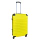 Travelerz reiskoffer met wielen 69 liter - lichtgewicht - cijferslot - geel