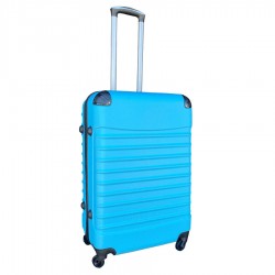 Travelerz reiskoffer met wielen 69 liter - lichtgewicht - cijferslot licht blauw