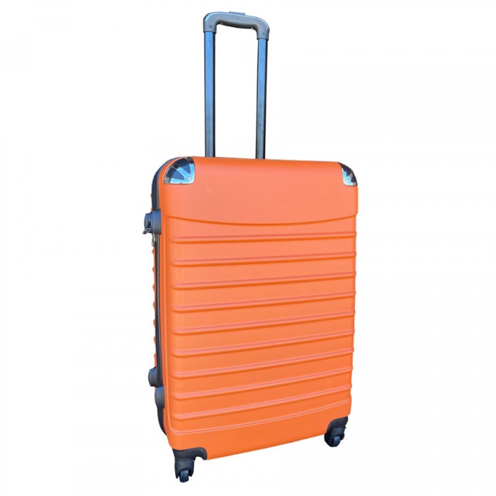 Travelerz reiskoffer met wielen 69 liter - lichtgewicht - cijferslot - oranje