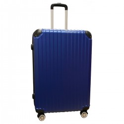 Travelerz reiskoffer met wielen 95 liter - lichtgewicht - cijferslot - blauw (1627)