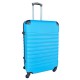 Travelerz reiskoffer met wielen 95 liter - lichtgewicht - cijferslot licht blauw