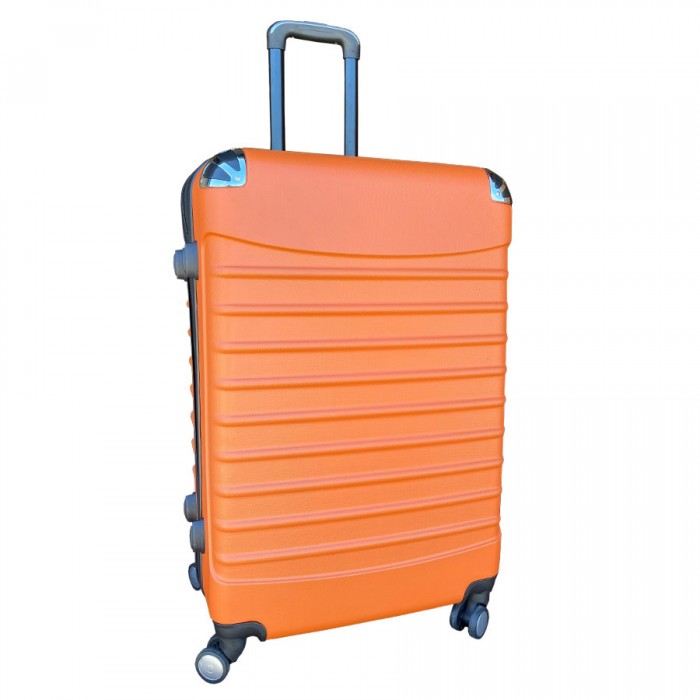 Travelerz reiskoffer met wielen 95 liter - lichtgewicht - cijferslot - oranje