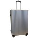 Travelerz kofferset 3 delig met wielen en cijferslot - ABS - zilver (9204)