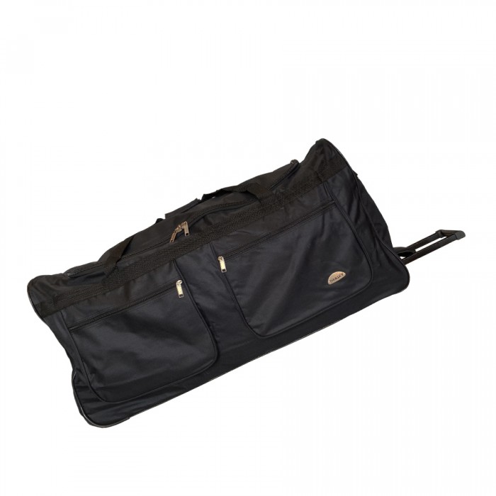 Travelerz Reistas met 3 wielen - XXL trolley - 135 liter - zwart Travelerz Reistas met 3 wielen - XXL trolley - 135 liter - zwart