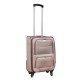 2 delige stoffen handbagage kofferset 27 en 39 liter licht bruin (stof)