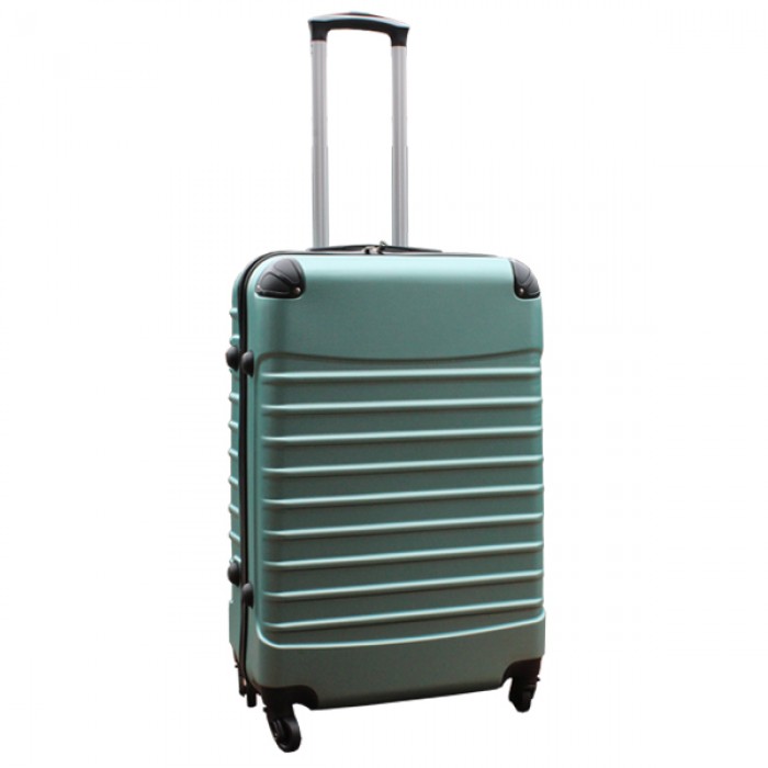 Travelerz kofferset 3 delig met wielen en cijferslot - handbagage koffers - ABS - groen