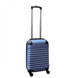 Travelerz handbagage koffer met wielen 27 liter - lichtgewicht - cijferslot - licht blauw