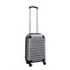Travelerz handbagage koffer met wielen 27 liter - lichtgewicht - cijferslot - zilver