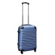 Travelerz kofferset 2 delige ABS handbagage koffers - met cijferslot - 39 liter - licht roze - licht blauw