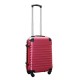 Travelerz kofferset 2 delige ABS handbagage koffers - met cijferslot - 39 liter - roze - licht roze