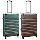 Travelerz kofferset 2 delige ABS groot - met cijferslot - 69 liter - groen – goud Travelerz kofferset 2 delige ABS groot - met cijferslot - 69 liter - groen – goud