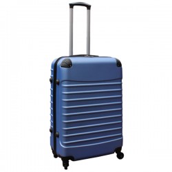 Travelerz reiskoffer met wielen 69 liter - lichtgewicht - cijferslot - licht blauw