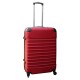 Travelerz kofferset 2 delige ABS groot - met cijferslot - 69 liter - rood – licht blauw