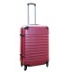 Travelerz kofferset 2 delige ABS groot - met cijferslot - 69 liter - roze - blauw