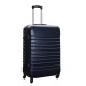 Travelerz kofferset 3 delig met wielen en cijferslot - ABS - donker blauw (228-)