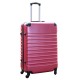 Travelerz kofferset 2 delige ABS groot - met cijferslot - 95 liter - roze - blauw