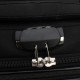 2 delige stoffen handbagage kofferset 27 en 39 liter bruin (stof) 2 delige stoffen handbagage kofferset 27 en 39 liter bruin (stof)