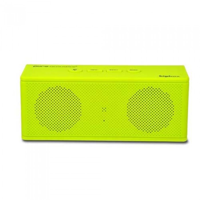 Pure Acoustics Hipbox Mini GRE Portable bluetooth speaker met FM radio