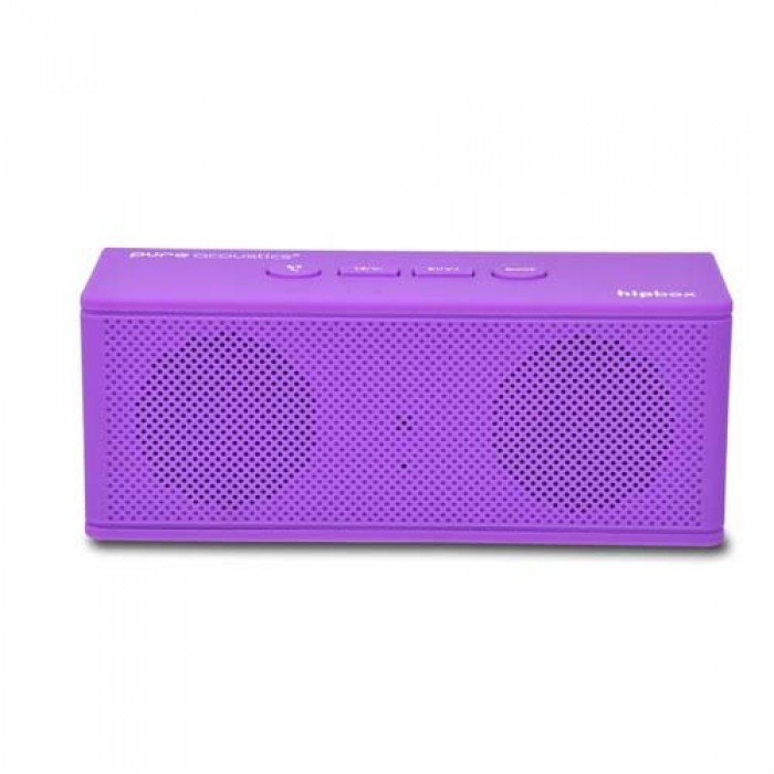 Pure Acoustics Hipbox Mini PUR Portable bluetooth speaker met FM radio