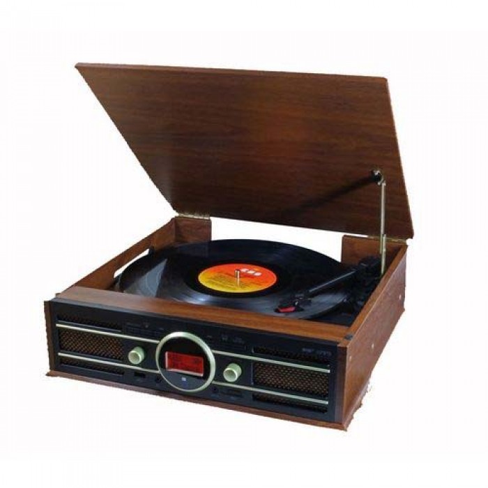 Soundmaster PL585BR Platenspeler met DAB+ FM Radio USB en encoding functie Soundmaster PL585BR Platenspeler met DAB+ FM Radio USB en encoding functie