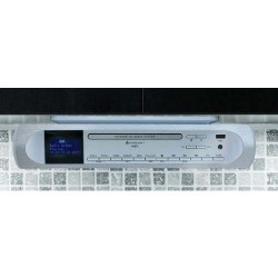 Soundmaster UR2170SI Keuken onderbouw muziekcenter met  DAB+/ FM  USB  CD