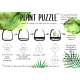 DeBlock Plant Puzzel Discover the World Ecosysteem met verlichting - 25 cm DeBlock Plant Puzzel Discover the World Ecosysteem met verlichting - 25 cm
