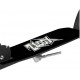Xoo Large Wheeled stuntstep Junior Voetrem Wit/Zwart Xoo Large Wheeled stuntstep Junior Voetrem Wit/Zwart