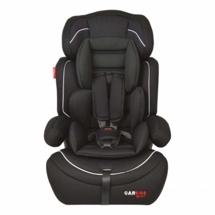 Carkids autostoeltje groep 1/2/3 zwart/wit Carkids autostoeltje groep 1/2/3 zwart/wit