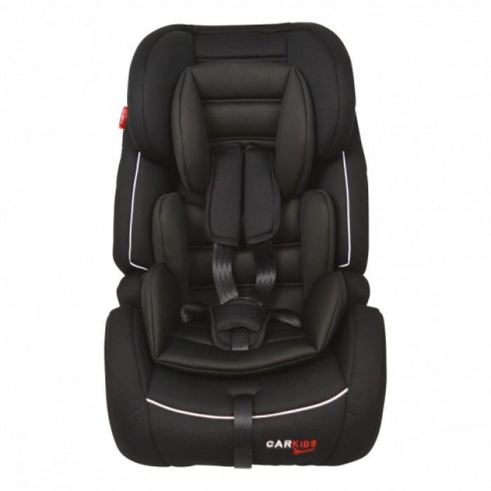 Carkids autostoeltje groep 1/2/3 Isofix zwart/wit Carkids autostoeltje groep 1/2/3 Isofix zwart/wit