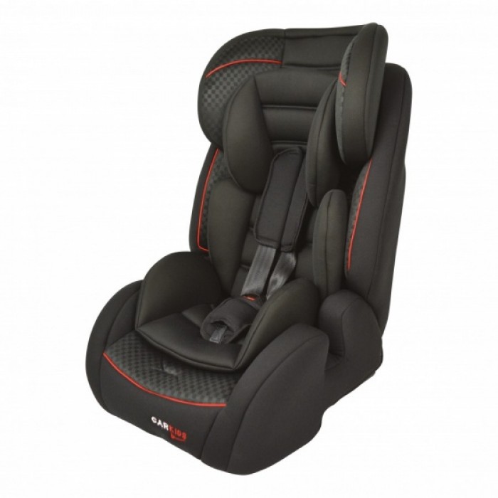 Carkids autostoeltje groep 1/2/3 Isofix zwart/rood Carkids autostoeltje groep 1/2/3 Isofix zwart/rood