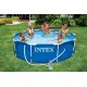 Intex opzetzwembad met pomp 28212GN 366 x 76 cm blauw