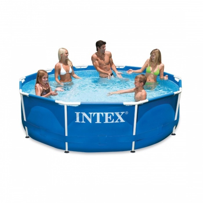 Intex opzetzwembad met pomp 28212GN 366 x 76 cm blauw Intex opzetzwembad met pomp 28212GN 366 x 76 cm blauw