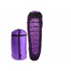 slaapzak Double-Layer Mummy 230 x 80 cm paars slaapzak Double-Layer Mummy 230 x 80 cm paars