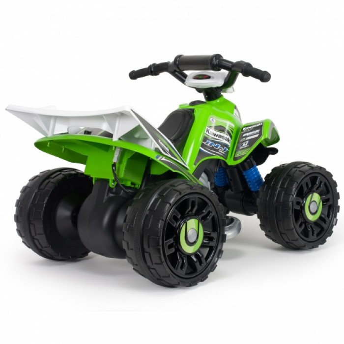 accuvoertuig quad Kawasaki 12V 76 cm groen accuvoertuig quad Kawasaki 12V 76 cm groen