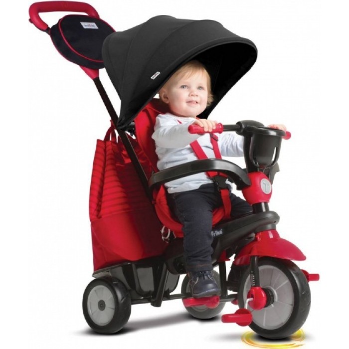 4-in-1 driewieler Swing DLX Junior Rood 4-in-1 driewieler Swing DLX Junior Rood