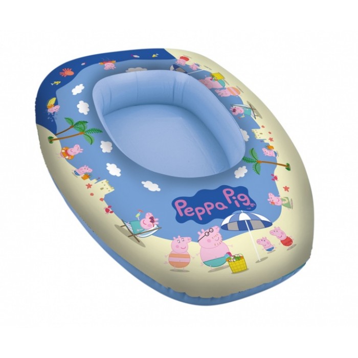 opblaasboot Peppa Pig 80 x 54 cm blauw opblaasboot Peppa Pig 80 x 54 cm blauw