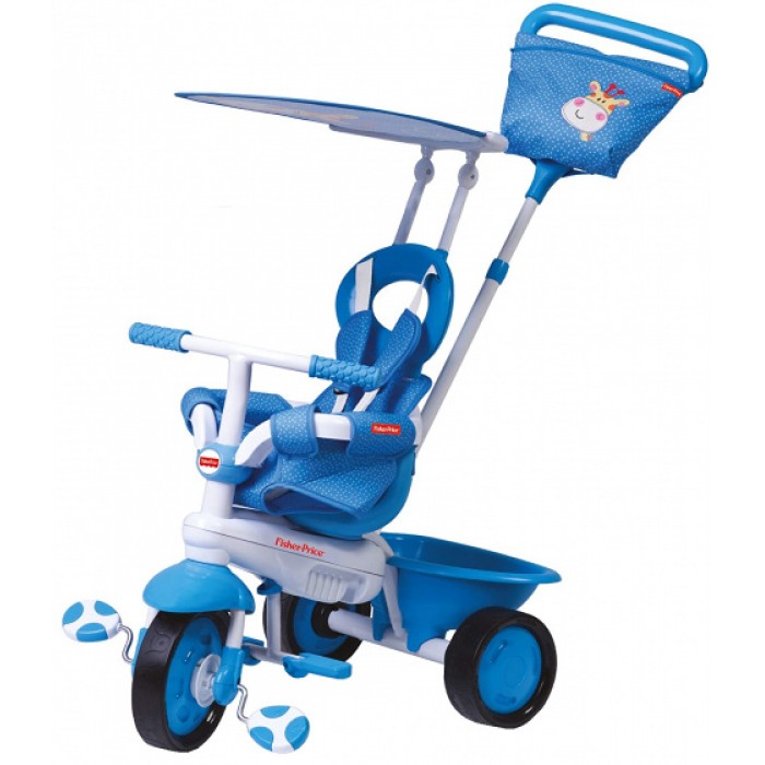 3-in-1-driewieler Elite Junior Wit/Blauw 3-in-1-driewieler Elite Junior Wit/Blauw