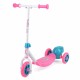 Xootz 3-wiel kinderstep Bubble Scooter Meisjes Voetrem Roze Xootz 3-wiel kinderstep Bubble Scooter Meisjes Voetrem Roze