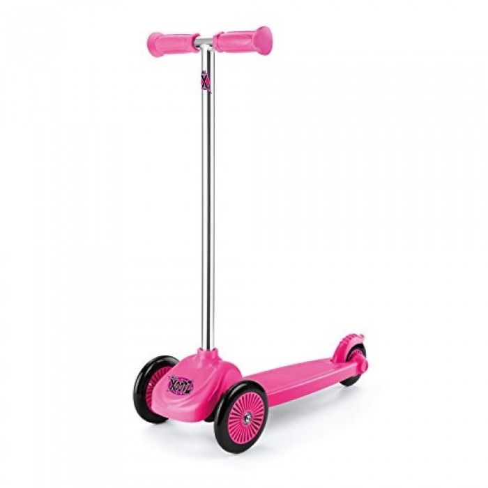 Xootz 3-wiel kinderstep Xoo Mini Junior Voetrem Roze