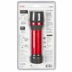 LiteXpress zaklamp led batterij 165 lumen 20,2 cm RVS rood LiteXpress zaklamp led batterij 165 lumen 20,2 cm RVS rood