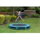 Jumpking trampoline InGround Classic 2,44 meter zwart/groen Jumpking trampoline InGround Classic 2,44 meter zwart/groen